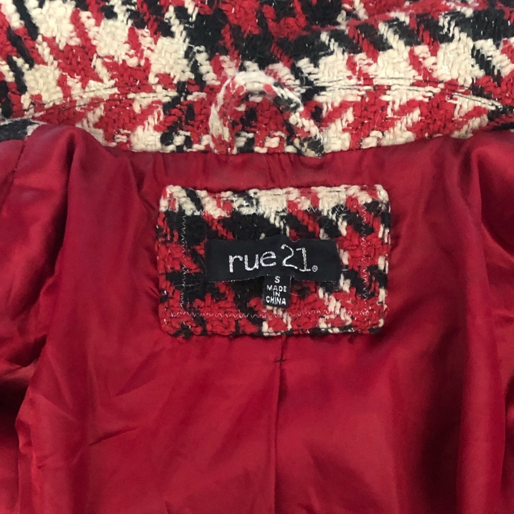 Houndstooth Rue 21 coat - Picture 3 of 4